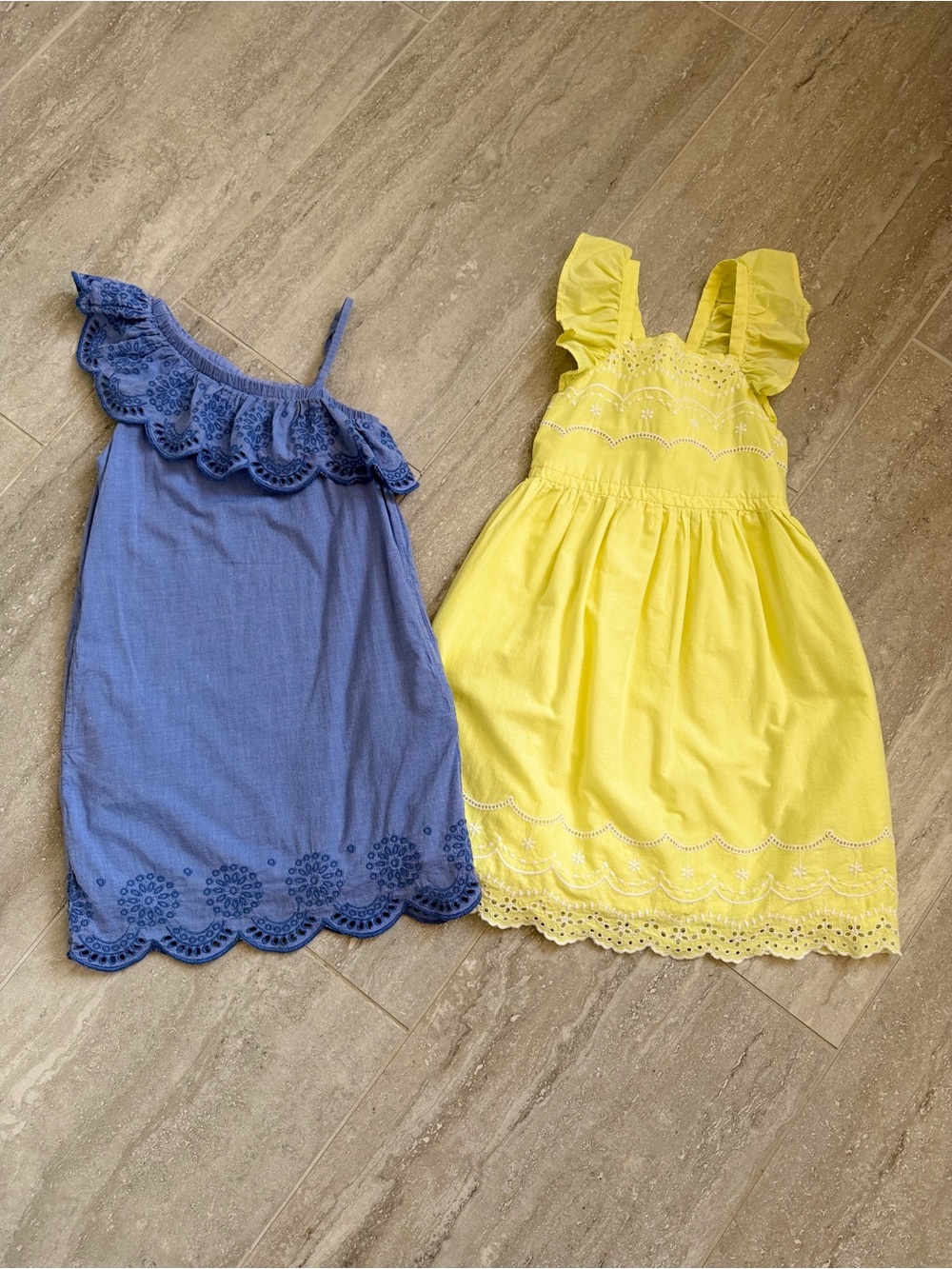 Vineyard Vines & Cat & Jack Girls Dress Bundle Size 6 6X Cotton Eyelet